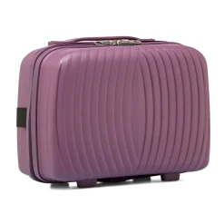 Borsa cabina viola rigida con attacco trolley Romeo Gigi Milano