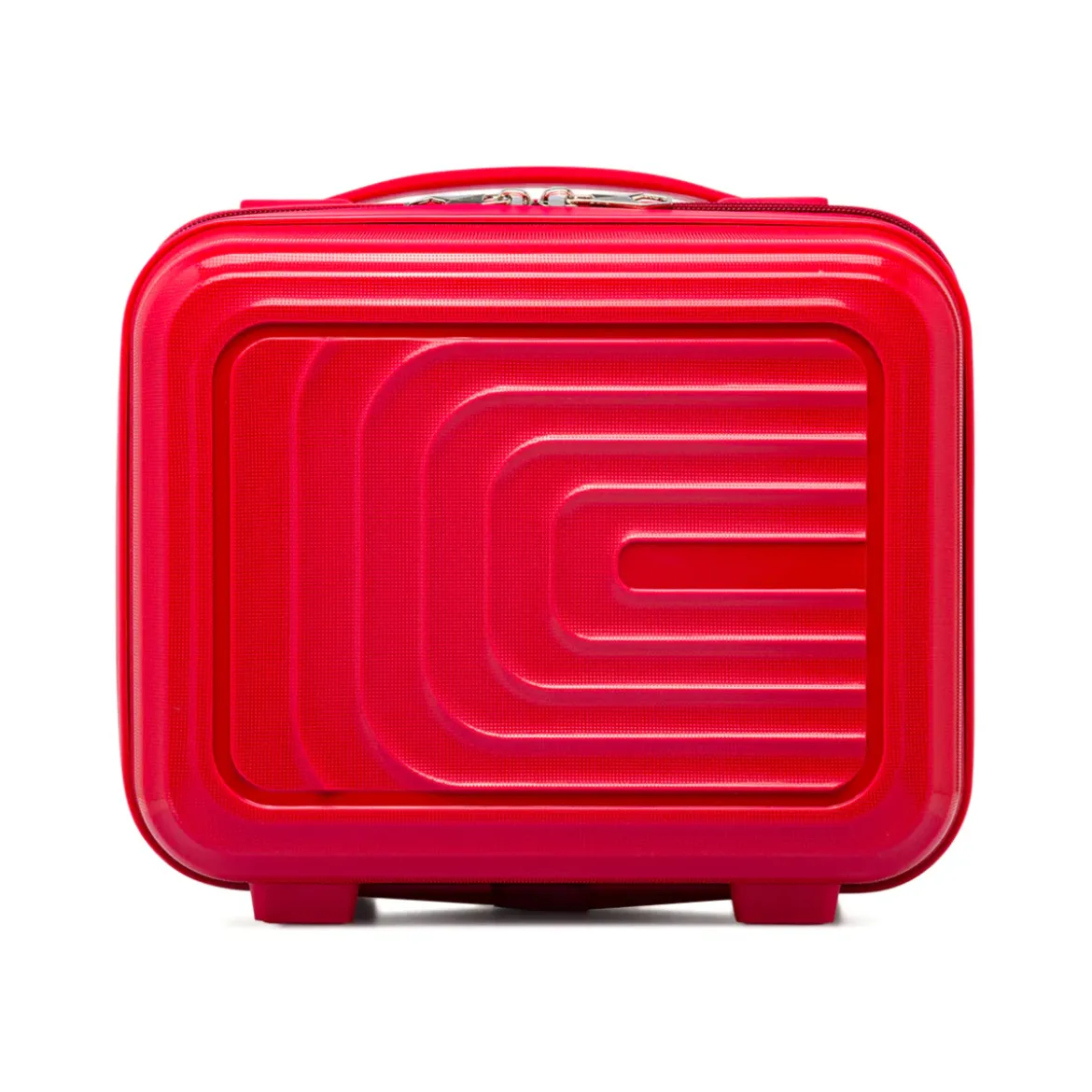 Borsa da Viaggio boarding bag rossa rigida Romeo Gigli Milano