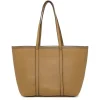 Borsa Donna Marrone con porta tessere a contrasto Lora Ferres