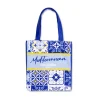 Borsa Mare shopper Camomilla Milano Donna in Tessuto Mediterranean