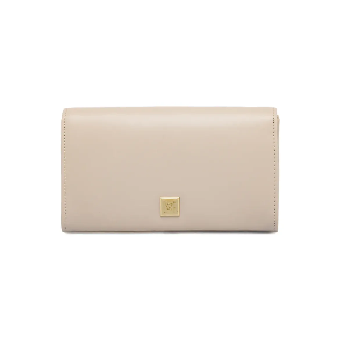 Borsa pochette rosa con dettaglio Gioiello Lora Ferres