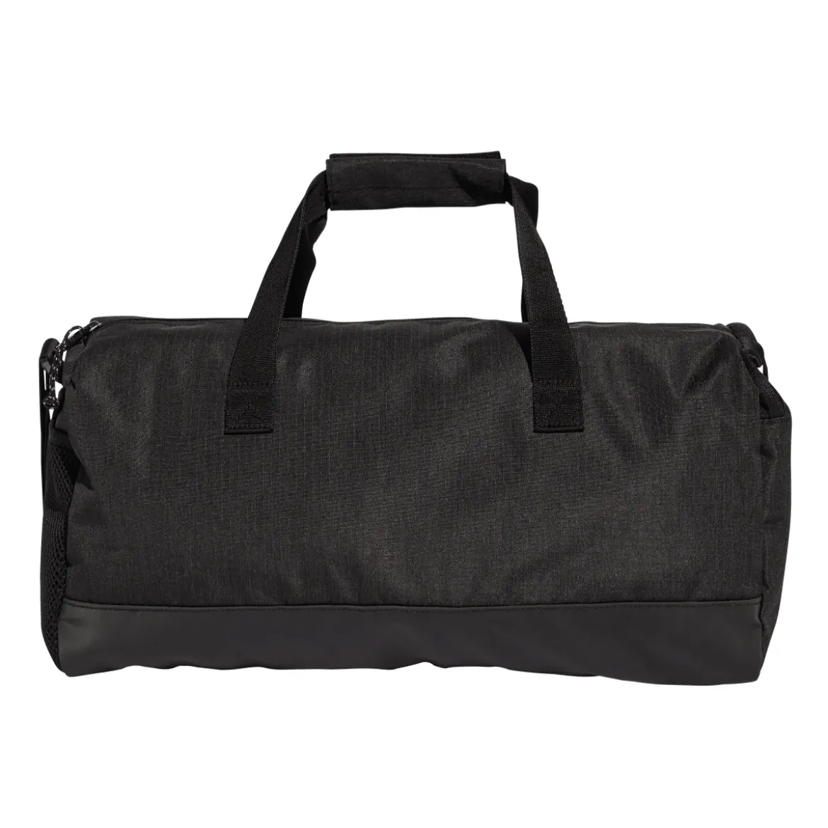 Borsa sportiva nera con etichetta logo frontale adidas