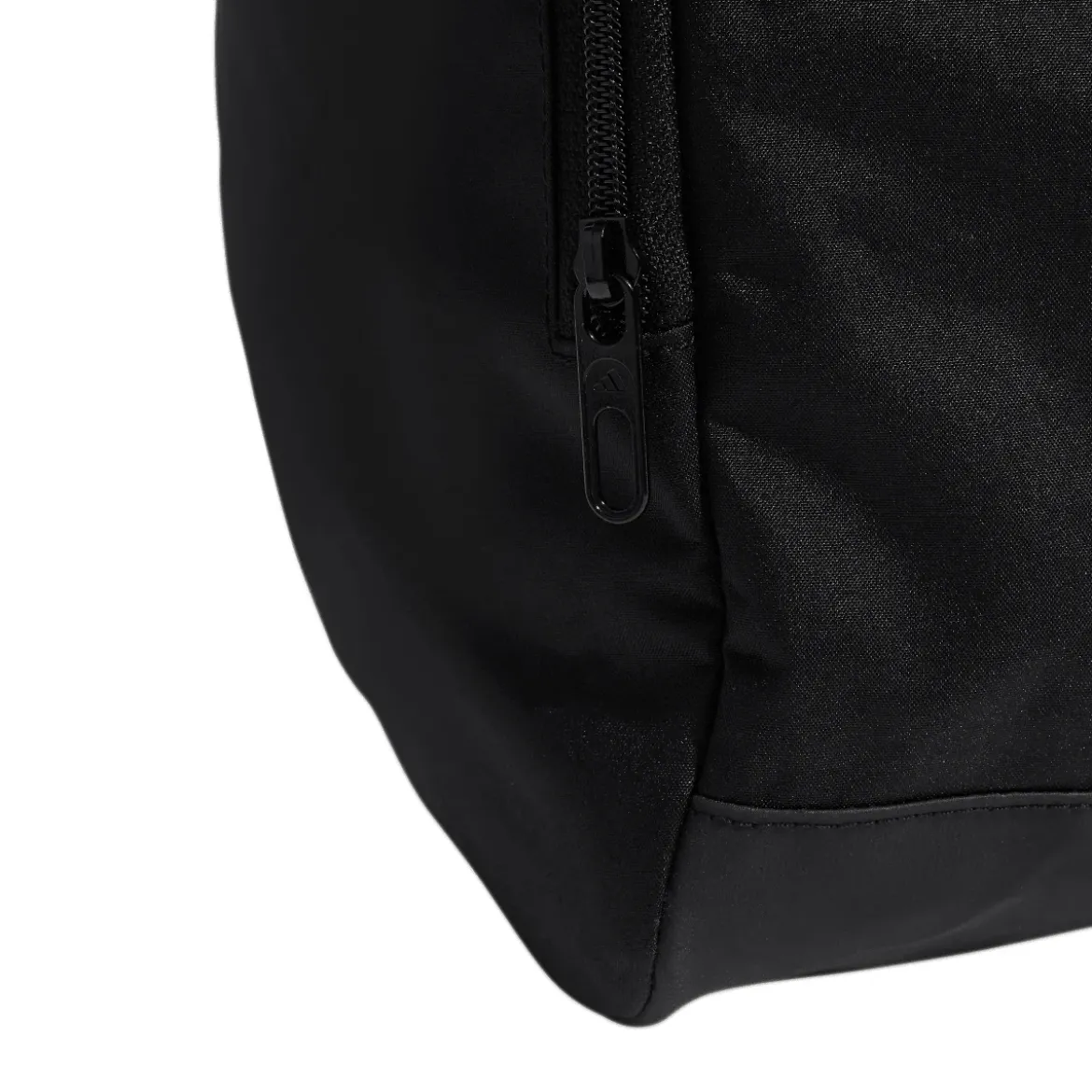 Borsa sportiva nera con logo frontale adidas