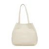 Borsa Tote bag bianca da Donna con bottone magnetico Lora Ferres