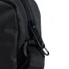 Borsello nero con tasca e logo frontale adidas