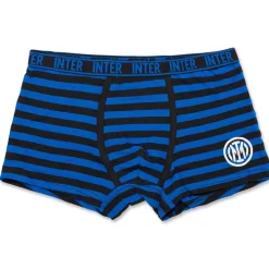 Boxer nerazzurri da bambino con logo Inter
