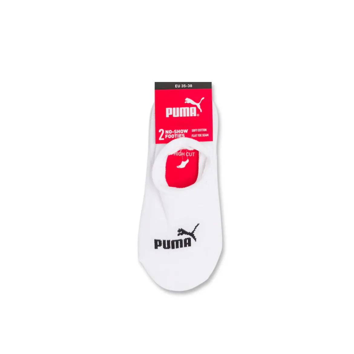 Calzini bianchi corti in cotone da Donna Puma
