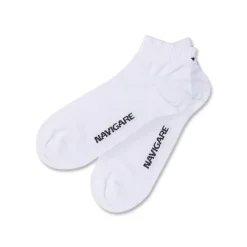 Calzini corti bianchi da Uomo set da 3 paia con logo Navigare