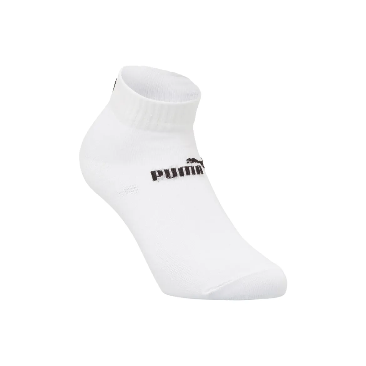 Calzini corti bianchi in cotone Unisex Puma