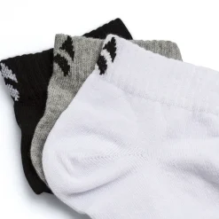 Calzini da Uomo assortiti set da 3 paia bianco grigio e nero Navigare