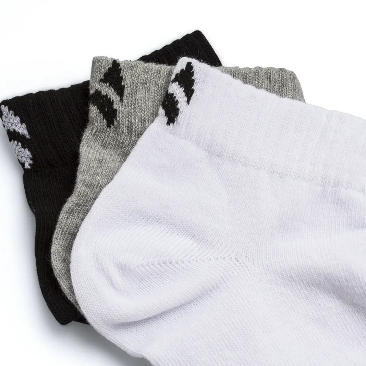 Calzini da Uomo assortiti set da 3 paia bianco grigio e nero Navigare