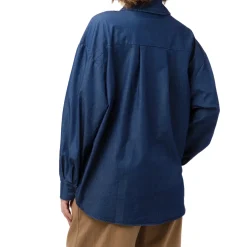 Camicia Blu jeans da Donna in cotone Swish Jeans