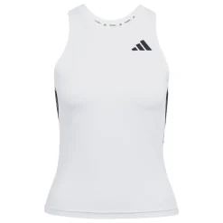 Canotta da allenamento donna bianca adidas Train Essentials 3-Stripes