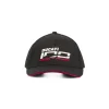 Cappellino Ducati 100 nero con visiera e dettaglio logo