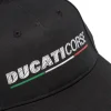 Cappellino nero da Uomo con scritta Ducati Corse
