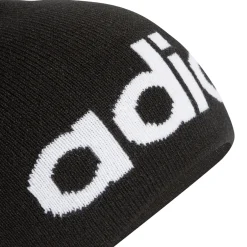 Cappellino nero unisex con logo adidas DAILY BEANIE