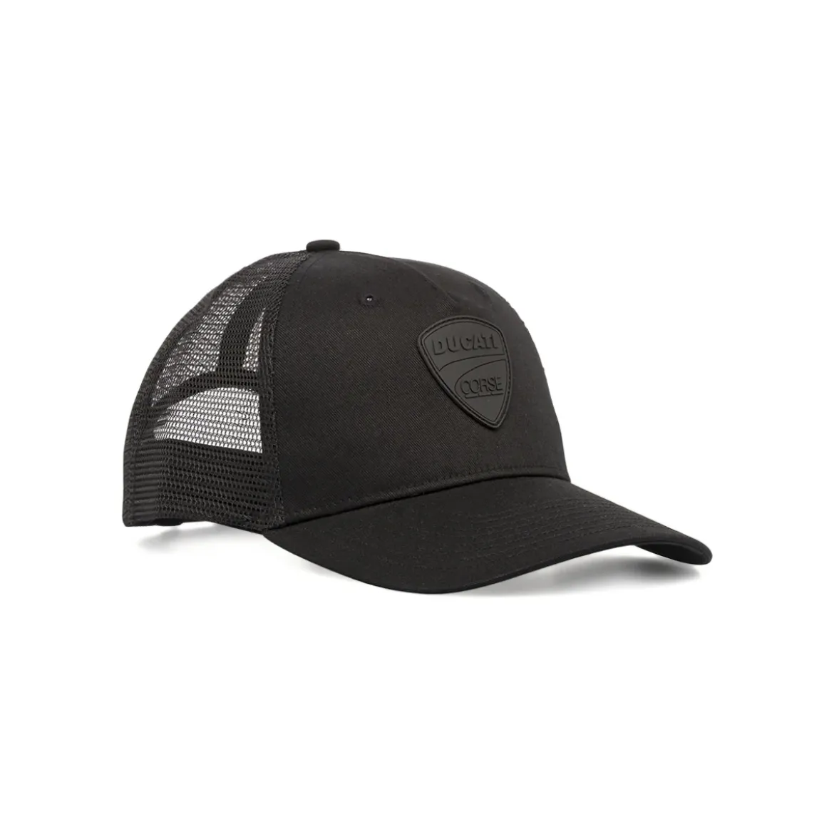 Cappello Baseball Cap da Uomo nero con rete traspirante Ducati