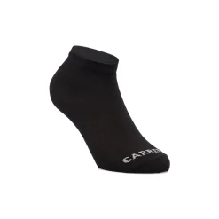 Carrera Jeans 7 Paia Calzini Neri da Unisex con logo frontale