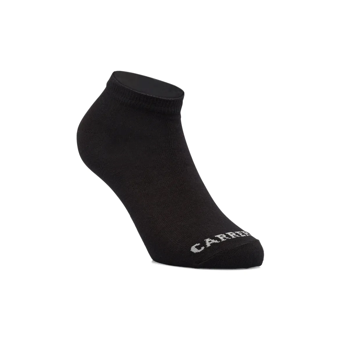 Carrera Jeans 7 Paia Calzini Neri da Unisex con logo frontale