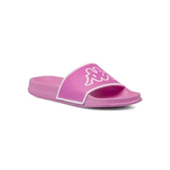 Ciabatte a fascia da Bambina rosa con doppie fibbie regolabili Kappa