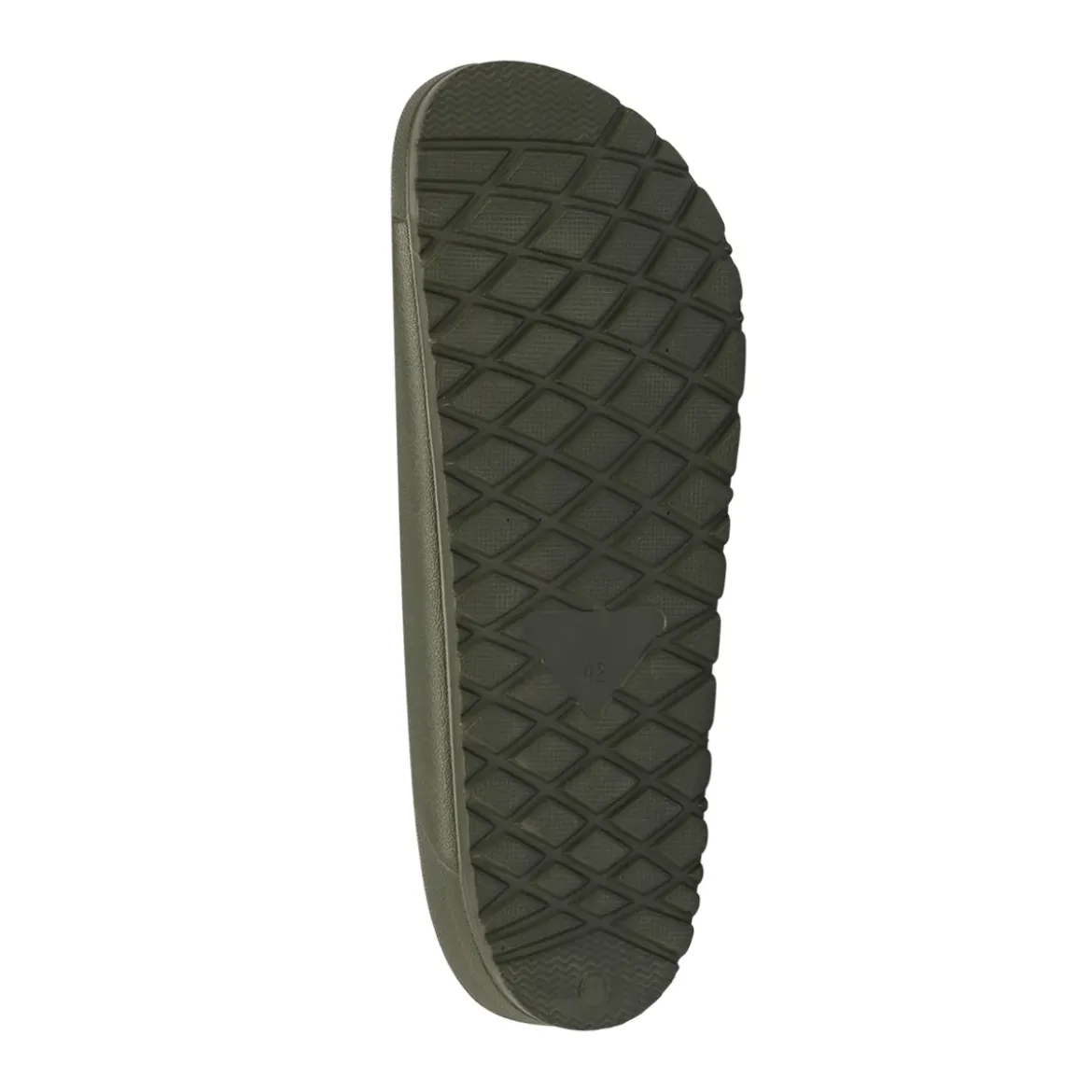 Ciabatte a fascia verdi militare da Uomo con doppie fibbie Ducati