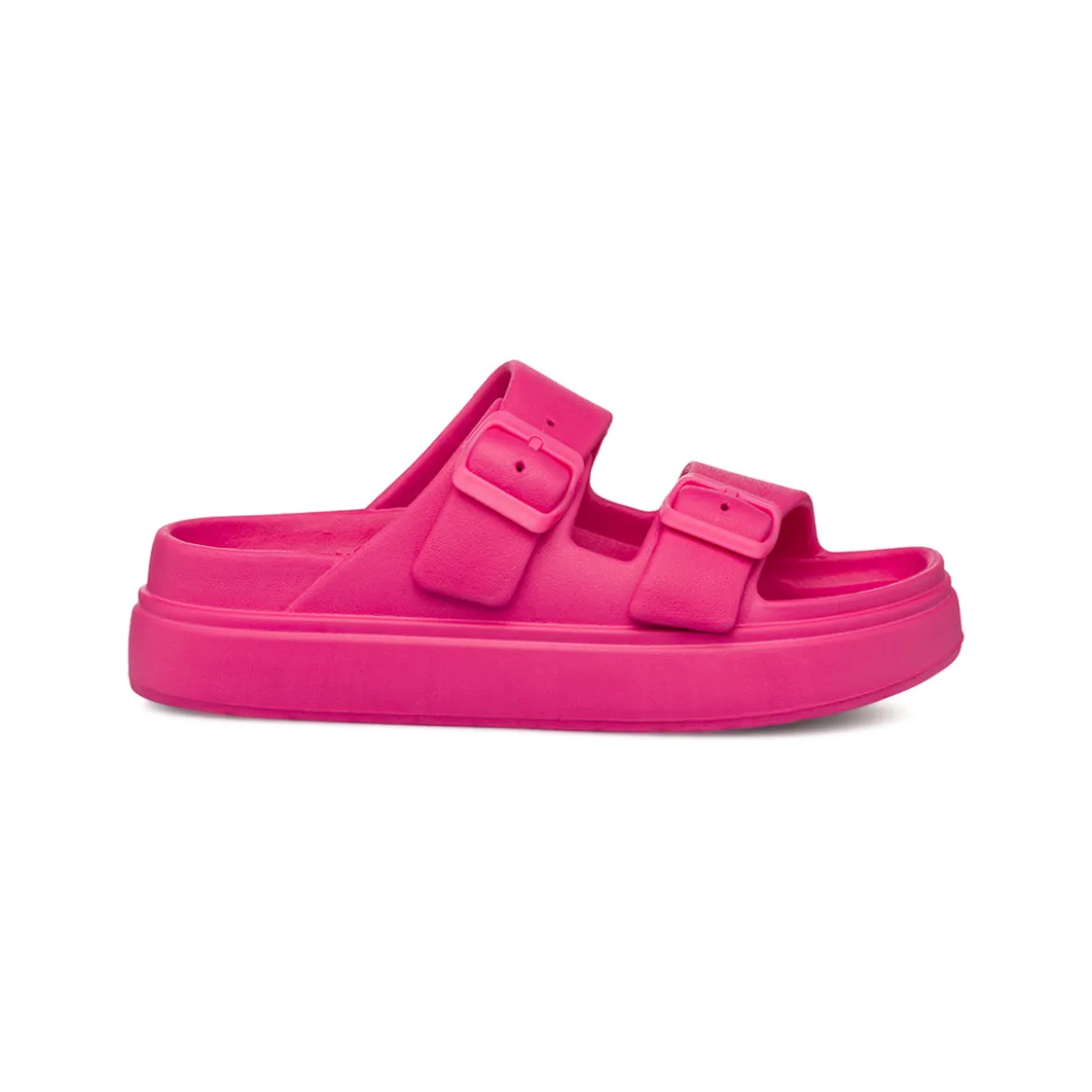 Ciabatte fucsia da Donna con suola platform Lora Ferres On The Beach