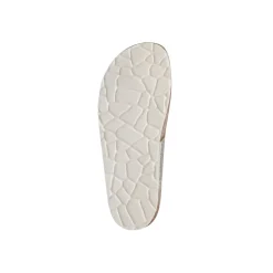 Ciabatte infradito argento glitter da Bambina in pelle Settenote