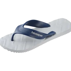 Ciabatte infradito da Uomo grigie con cinturini blu Havaianas