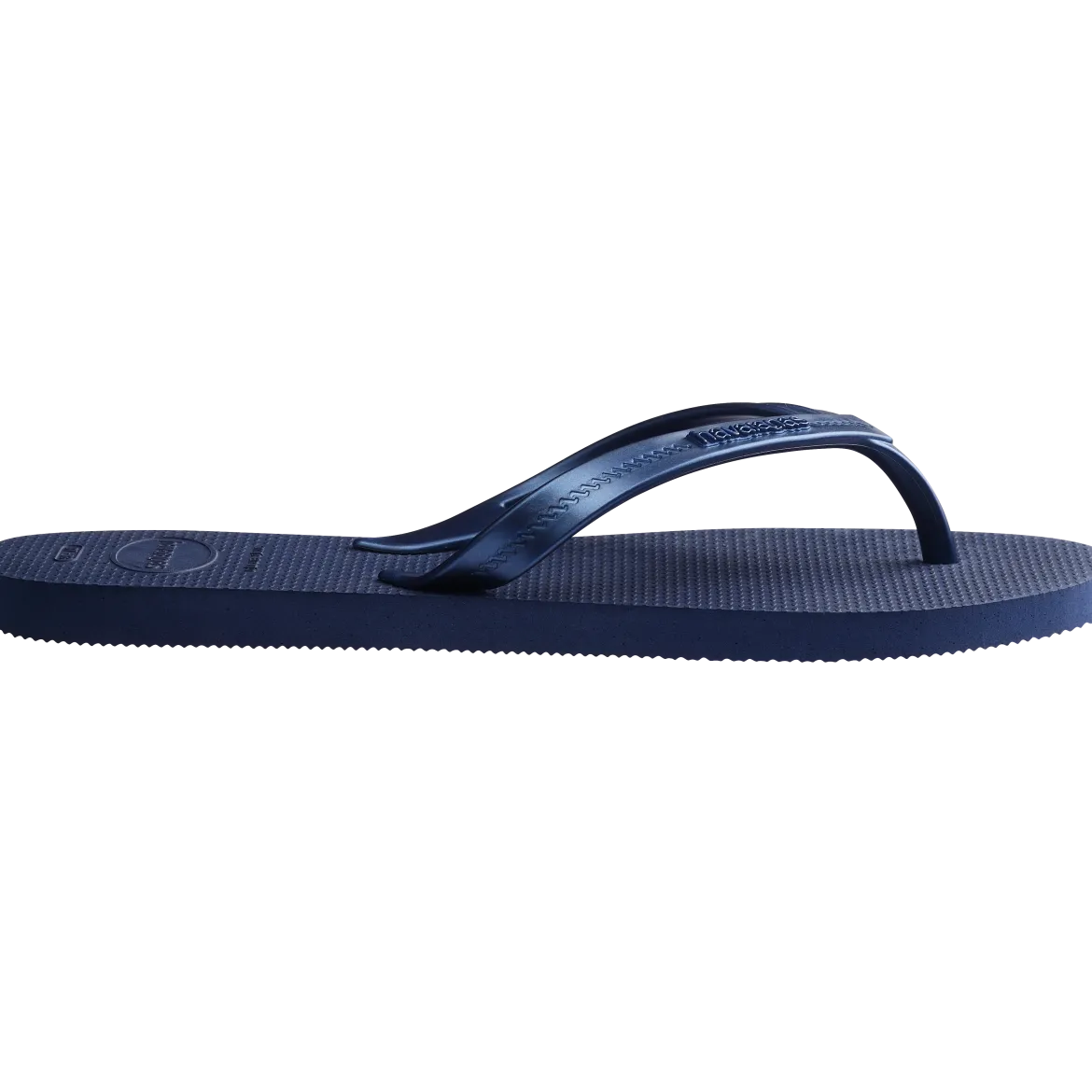 Ciabatte infradito Donna blu con fasce effetto metallizzato Havaianas