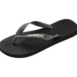 Ciabatte infradito Unisex Nere e grigie con suola in gomma Havaianas