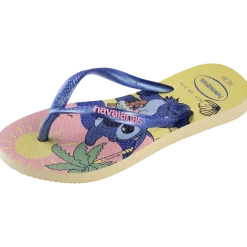 Ciabatte Rosa da Bambina con stampa Lilo & Stich Havaianas