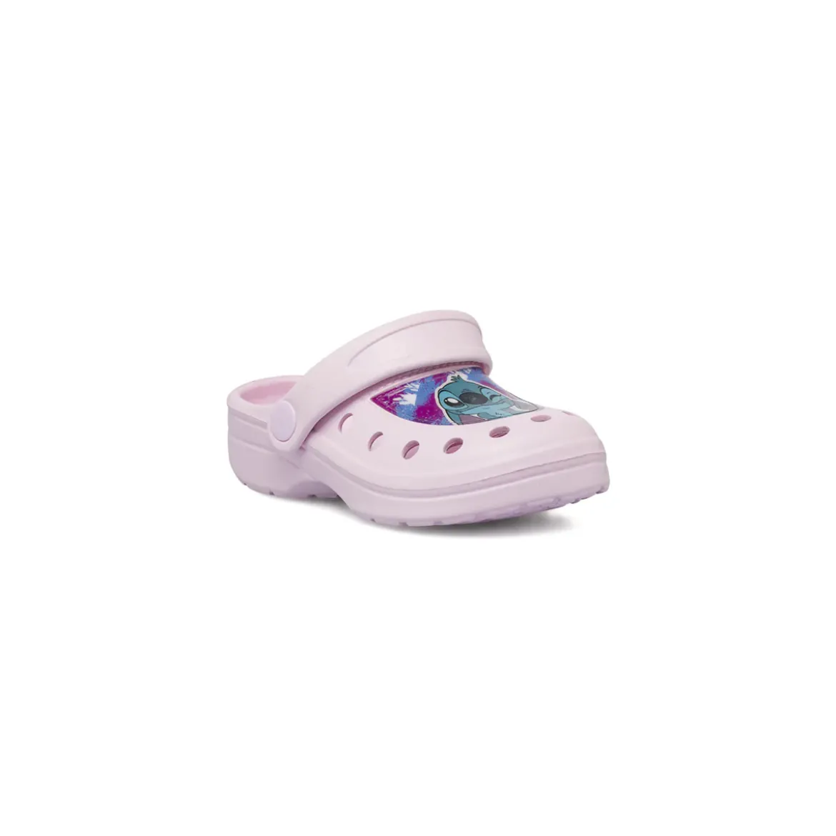 Ciabatte sabot rosa da Bambina con cinturino Lilo & Stitch