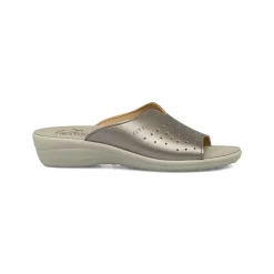 Ciabatte sanitarie argento da Donna con soletta anatomica Fly Flot