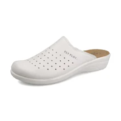 Ciabatte sanitarie bianche da Donna con fori traspiranti Fly Flot