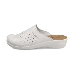 Ciabatte sanitarie bianche da Donna con fori traspiranti Fly Flot