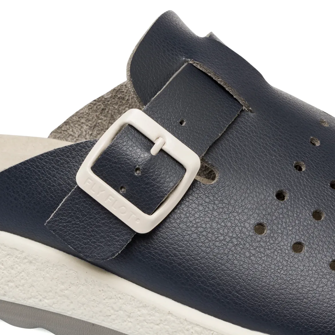 Ciabatte sanitarie blu da uomo con sottopiede anatomico Fly Flot