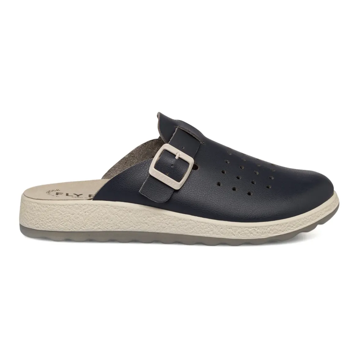 Ciabatte sanitarie blu da uomo con sottopiede anatomico Fly Flot