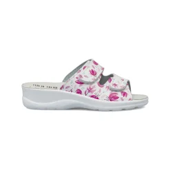 Ciabatte sanitarie Donna con soletta in Pelle e strappo Italia Trend