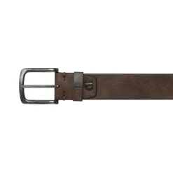 Cintura casual marrone da Uomo con fibbia scura Americanino