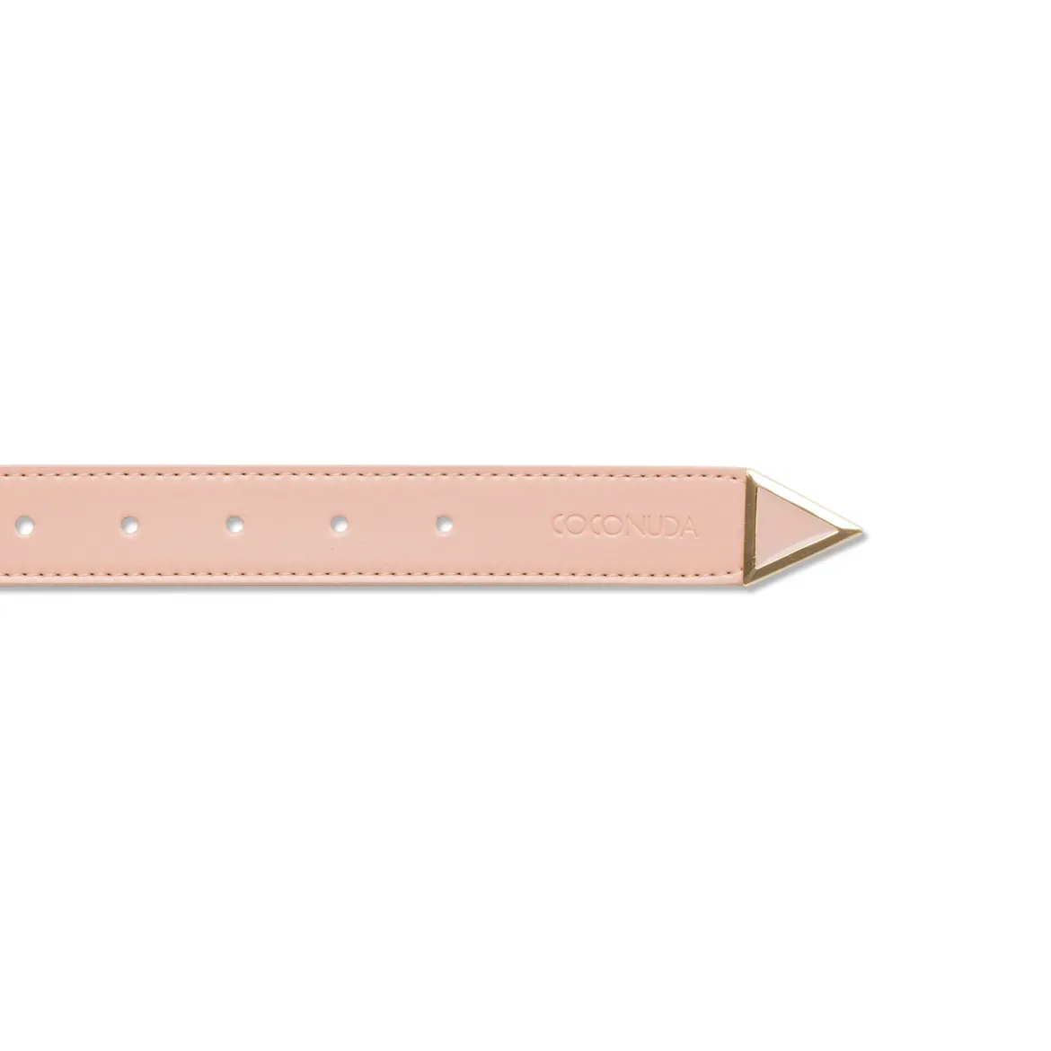 Cintura rosa da Donna con fibbia dorata Coconuda