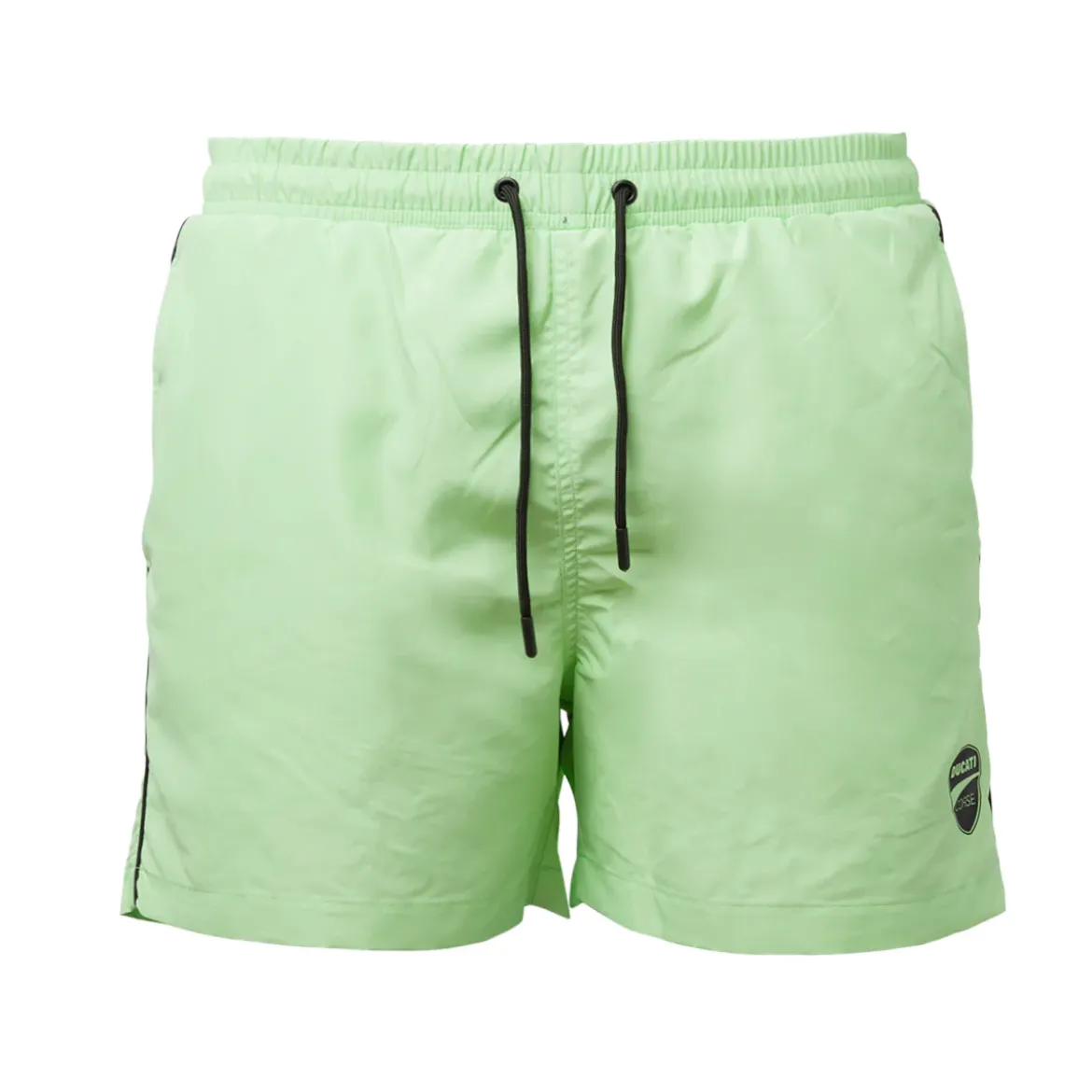Costume da bagno Uomo Verde con elastico in vita e logo frontale Ducati Corse