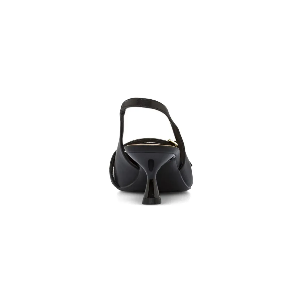 Décolleté slingback donna nere Lora Ferres con tacco 5,5 cm