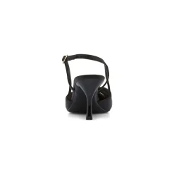 Décolleté slingback nere donna con tacco 7,5 cm Swish Jeans
