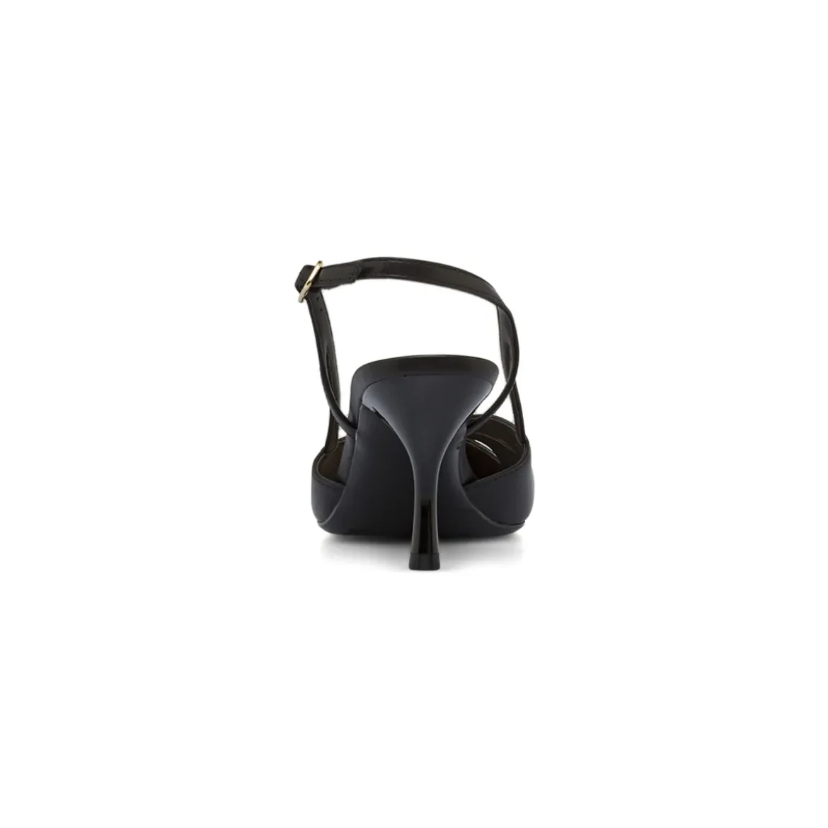 Décolleté slingback nere donna con tacco 7,5 cm Swish Jeans