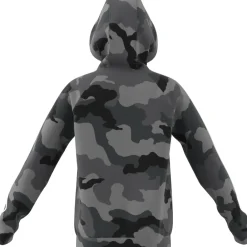 Felpa bambino con cappuccio Essentials Allover Print adidas
