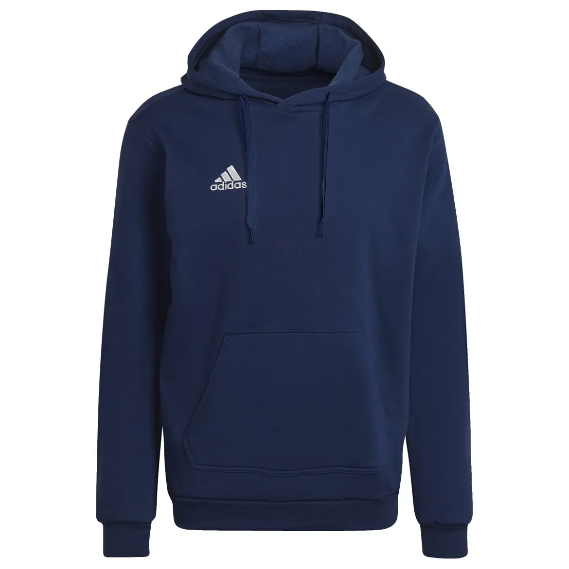 Felpa blu da uomo con cappuccio adidas Entrada 22