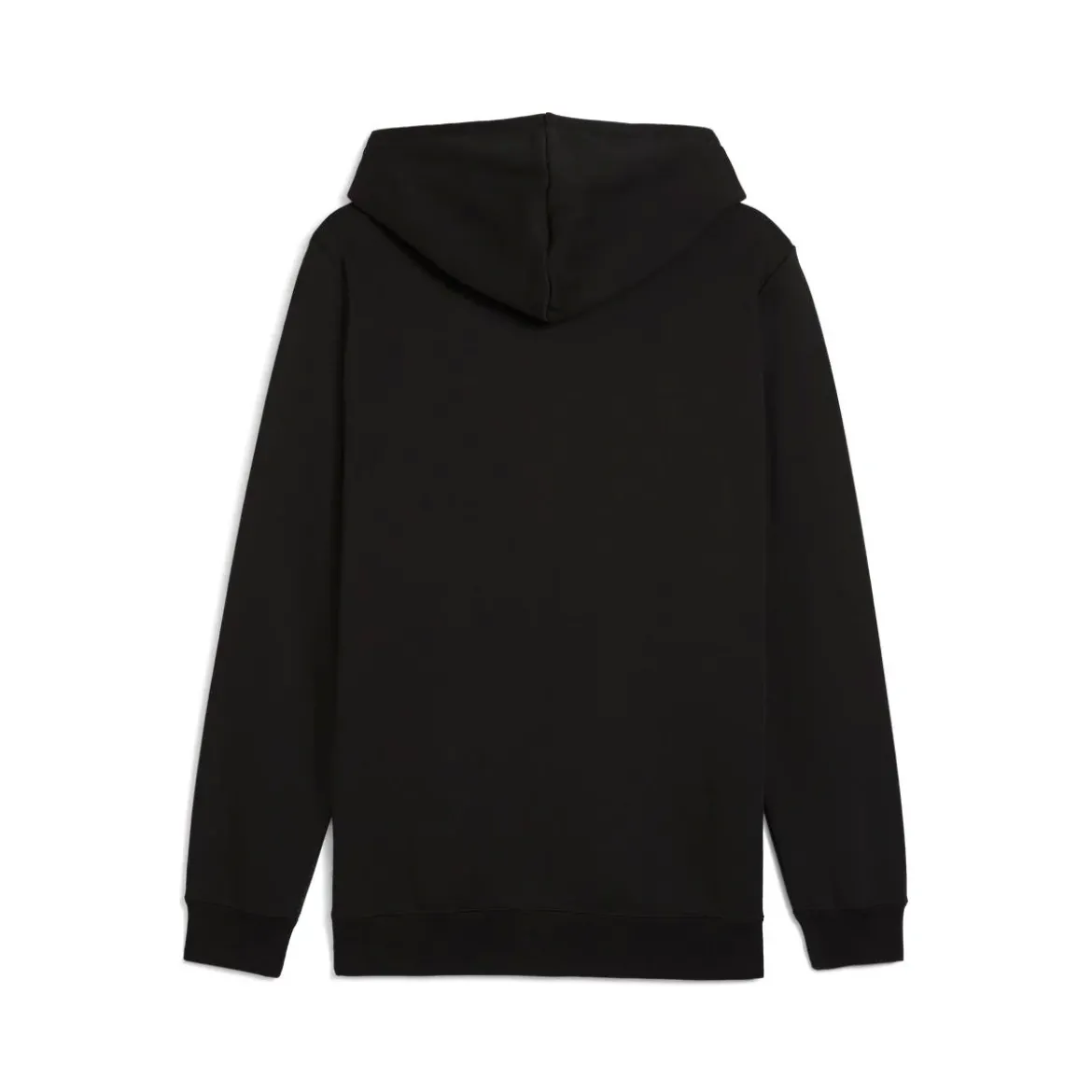 Felpa Full Zip da uomo nera Puma Essentials con cappuccio