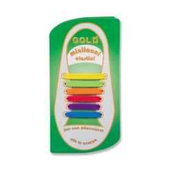 Lacci elastici arcobaleno Silver
