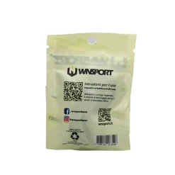 Lacci elastici con sistema bloccaggio regolabile neri WNSPORT