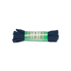 Lacci piatti blu 120 cm Silver